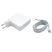 Блок живлення Apple MacBook 87W A1719 (MNF82CH/A) + Евро вилка + Type-C (USB-C) ()