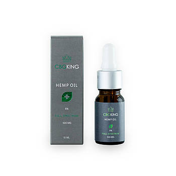 🌿 Олія КБГ CBG oil 5% CBGKing 500 мг 10 мл. Польща
