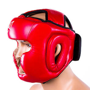 Шолом закритий червоний Everlast Flex 475 розмір XL, фото 3