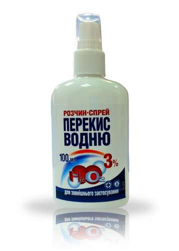 Перекис водню 3%, 100 мл (спрей)