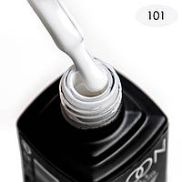 Гель-лак MOON FULL color Gel polish №101 (белый, эмаль), 8 мл