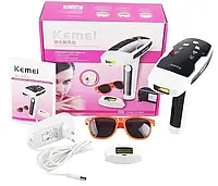 Лазерный эпилятор Kemei TMQ-KM 6812 фотоэпилятор фото эпилятор электро депилятор волос электрический кемей d