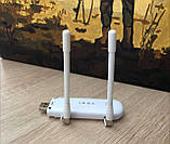4G USB Wi-Fi модем ZTE MF79u з двома антенами 4G (LTE) 3 dBi (White), фото 2