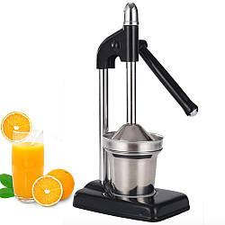 Соковижималка ручна для цитрусових та фруктів / Прес ручний / Металева соковижималка / Соковитискач