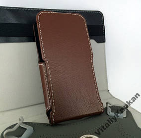 Чохол для Alcatel c7 7041d фліп протиударний Status Case коричневий