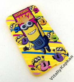 Чохол для Samsung j1 2016, моделі j120 накладка на бампер протиударний MINIONS