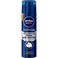 Пена для бритья Nivea Men защита и уход 200мл