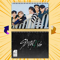 Скетчбук А5 48 л. 150 гр.м² K-Pop Group Stray Kids 003