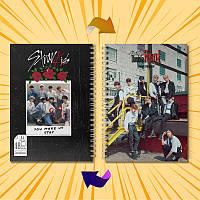 Скетчбук А5 48 л. 150 гр.м² K-Pop Group Stray Kids 007