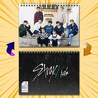 Скетчбук А5 48 л. 150 гр.м² K-Pop Group Stray Kids 011