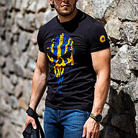 M-Tac футболка тактична Месник Black/Yellow/Blue, фото 9