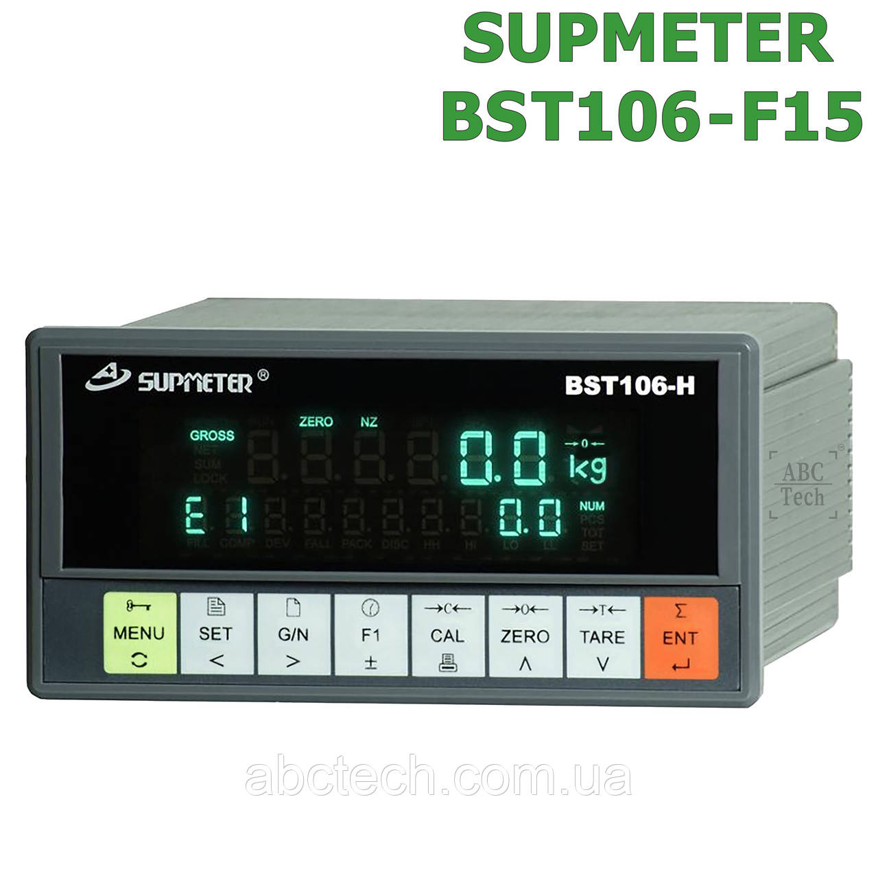 Універсальний вимірювальний контролер SUPMETER BST106-F15 для пікових навантажень