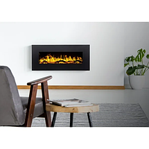 Вбудовуваний/настінний декоративний електрокамін з пультом Aflamo Albion 50 NH (без обігріву) 128 см, фото 4