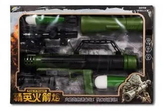 Гранатомет іграшковий дитячий (м'які кулі) S858-052