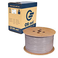 UTP кабель OK-Net КПВ-ВП (350) 4×2×0.51 (U/UTP-cat.5E) 305 m