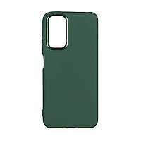 Чехол Silicone Cover Metal frame (AA) для Xiaomi Redmi Note 11 (Global) / Note 11S 4G Цвет 45.Army green p