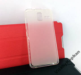 Чохол для Lenovo S580 накладка на бампер протиударний Silicone Case білий