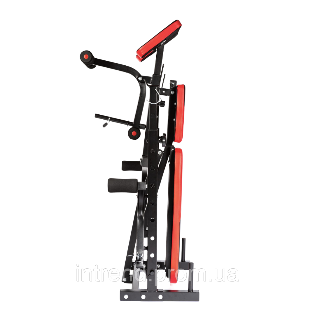 Скамья для жима York Fitness ASPIRE 220 с стойкой для штанги и партой Скотта p - фото 4 - id-p2121945698