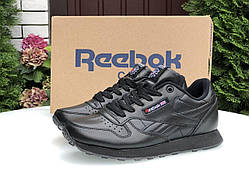 Підліткові кросівки Reebok Classic для хлопчика, шкіряні кросівки на хлопчика, кросівки Рибок для хлопців