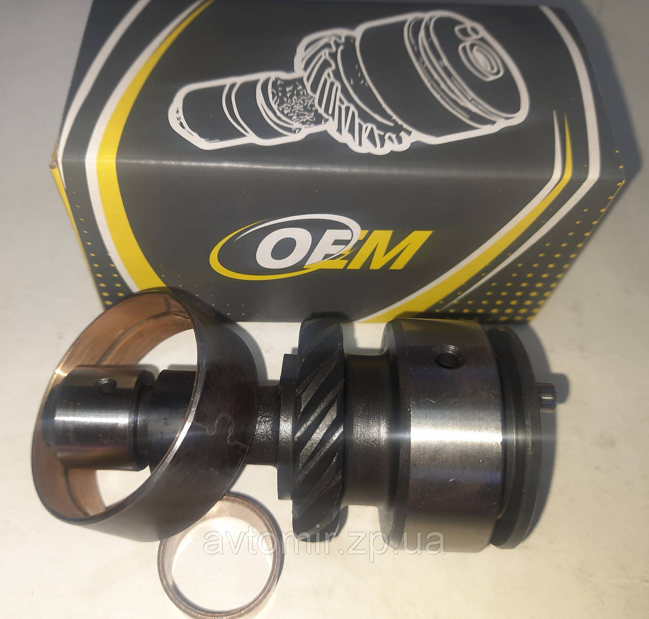 Вал привода оливонасоса (промвал) з втулками Ваз 2101-2107,2121,Нива ОЕМ