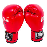 Боксерские перчатки красные Everlast DX-380 размер 8oz