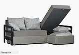 Диван кутовий Венеція (Єврософ/Eurosof) 205х150х95(сп.150х195)см, фото 4
