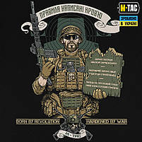 M-Tac футболка тактична Заповіді стрільця Black, фото 8
