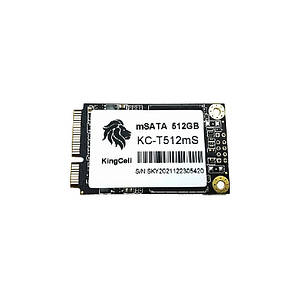 Накопичувач SSD mSATA 512GB KingCell KC-T512mS R500MBs W400MBs