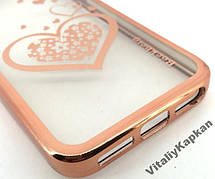 Чохол для iPhone 5 5s se накладка на бампер протиударний Beckberg силіконовий, фото 5