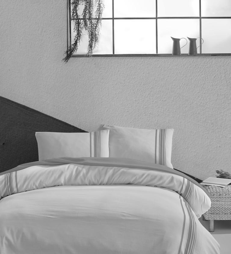 Постільна білизна Buldans - Elisa antrasite антрацит king size, фото 1