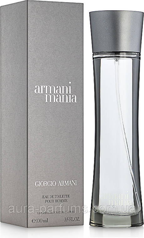 Чоловічі парфуми Giorgio Armani Armani Mania Pour Homme Туалетна вода 100 ml/мл