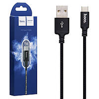 Кабель USB-Type-C Hoco X14 Times Speed (1м) черный (TV)