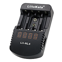 Универсальное зарядное устройство Liitokala Lii-NL4 (6LF22/АА, ААА) 220V/12V/LED (TV)