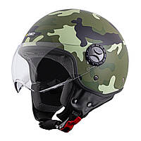 Шолом для скутера ARMY W-TEC FS-701C Camo - Камуфляж / S (55-56)