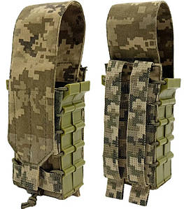 Підсумок під 2 магазини з пластиковим корпусом і клапаном ММ-14