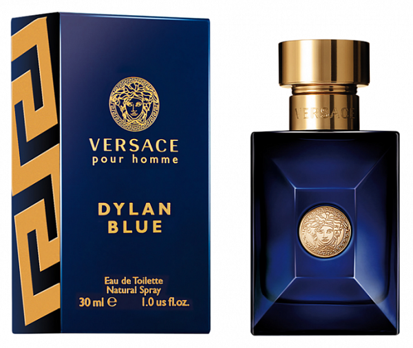 Туалетна вода Versace Pour Homme Dylan Blue для чоловіків — edt 30 ml