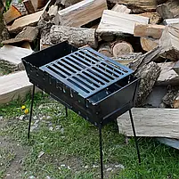 Решітка для мангала-валіза 34.5х30.5 см, фото 4