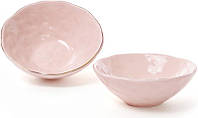 Набір 6 піал керамічних Bergamo 300мл, рожеві