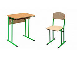 Комплект учнівський 1-місний (Парта + 1стілець) 8-11 клас