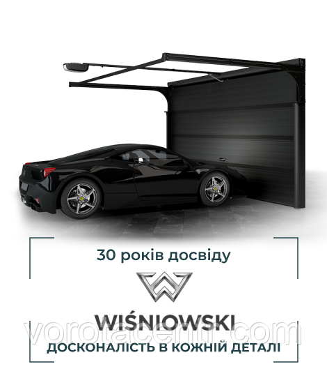 Секційні ворота Wisniowski