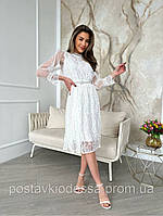 Платье женское белое с кружевом S M L. Платье женское вечернее длинное кружевное 42 44 46