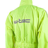 Мотокуртка Rain W-TEC Rainy - жовта-флуо/S, фото 9