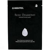 Тканевая маска с алмазной пудрой Medi-Peel Rose Diamond 25 мл