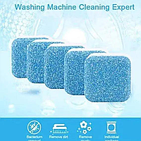 Антибактериальное таблетки для стиралки от накипи запаха Washing Machine Cleaner 12шт/уп