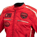 Чоловіча мотокуртка W-TEC Patriot Red - розмір XXL, фото 7