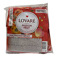 Чай Lovare 50 пакетиков Плод страсти (черный)