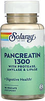 Панкреатин Solaray Pancreatin 1300 90 veg caps