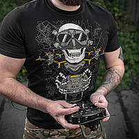 M-Tac футболка тактична Drohnenführer Black, фото 4