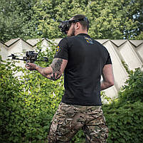 M-Tac футболка тактична Drohnenführer Black, фото 6