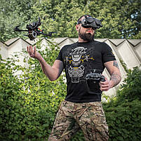 M-Tac футболка тактична Drohnenführer Black, фото 7